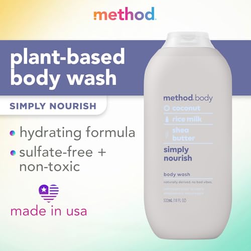 Method Body Wash, Simply Nourish, Coconut, 18 Fl Oz