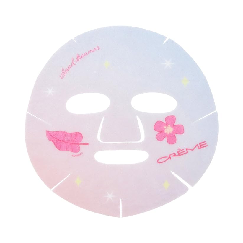 The Crème Shop x Disney Moana Smooth Voyage Essence Sheet Mask - Aloe Vera & Hyaluronic Acid Infusion for Moisturizing, Hydrating, Clear, Smooth Skin