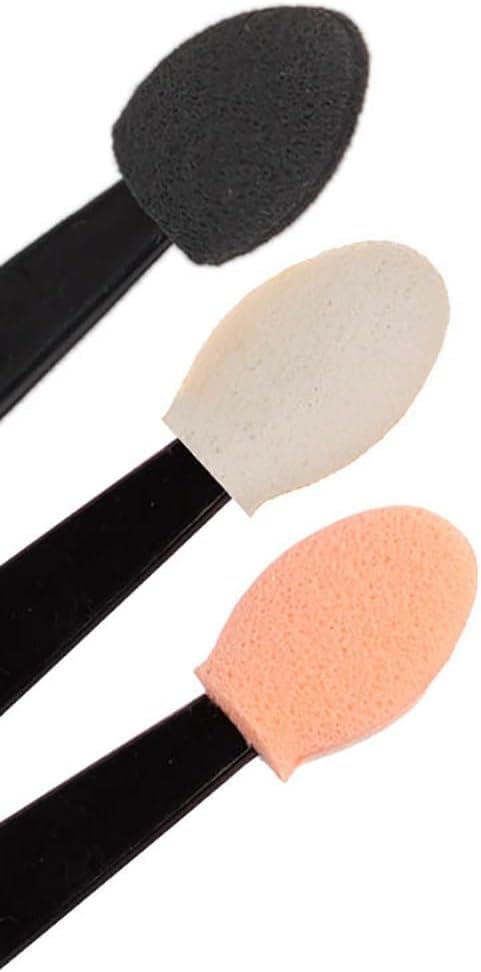 BWESOO 100 Pcs Small Eyeshadow Applicators Eye Shadow Sponge Applicator Sticks Eye Makeup Applicators Sponge Tip Make up Applicators Eyeshadow