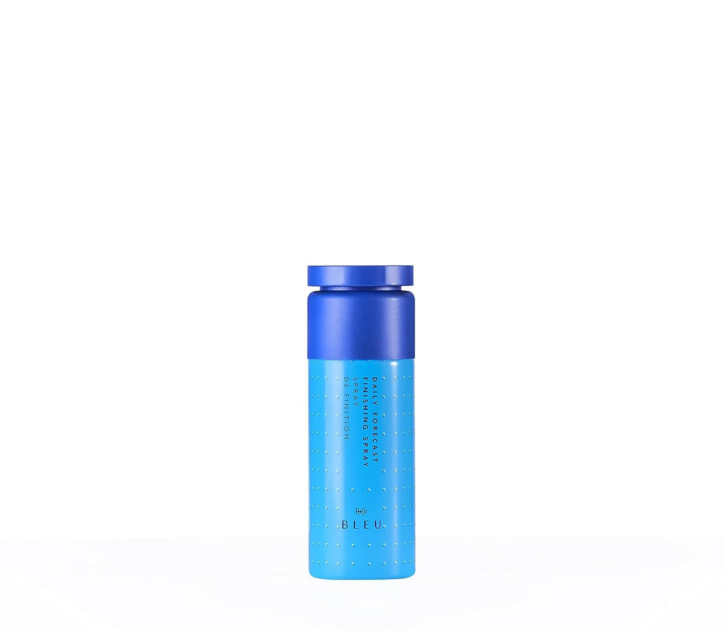 R+Co BLEU Daily Forecast Finishing Spray - Locks Style, Shields Against Humidity, Static, and Environmental Stress, Seals Cuticle with Vegan Silk