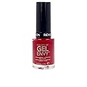 Revlon Nail Polish, ColorStay Gel Envy Nail Polish, Chip Resistant & Longwear Formula, Built-in Base Coat & High Shine Finish, 600 Queen of Hearts