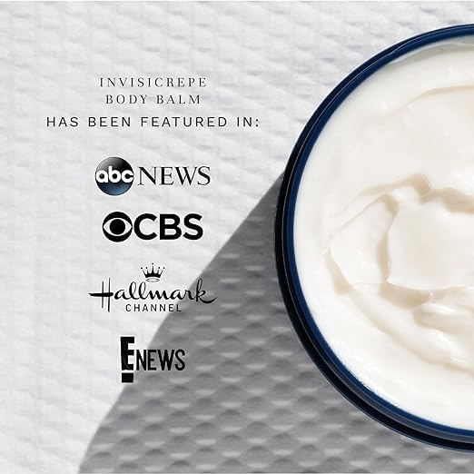 City Beauty InvisiCrepe Body Balm - Skin Firming & Tightening Lotion for a Smoother, Firmer Look | Anti-Aging Firming Body Cream