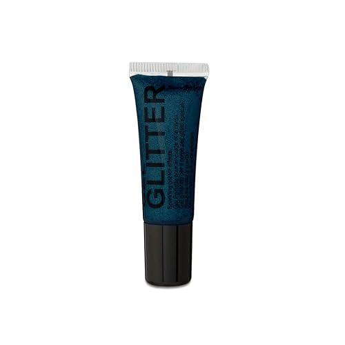 Gel Glitter Navy Blue. Sparkling Glitter for your face & body with fine nib applicator