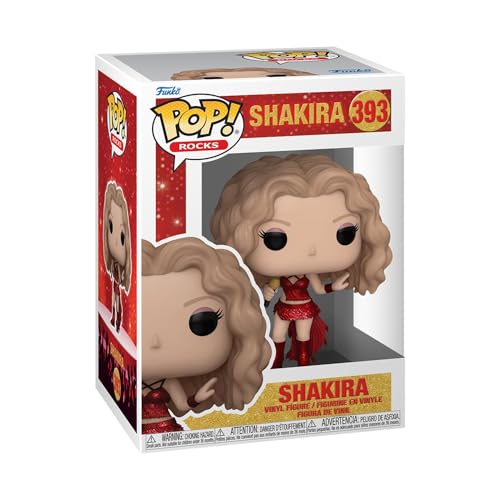 Funko POP! Rocks: Shakira - (Super Bowl) - Glitter - Collectable Vinyl Figure - Gift Idea - Official Merchandise - for Kids & Adults - Music Fans…
