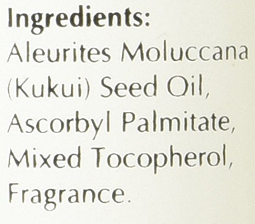 Oils of Aloha - Hawaii Kukui Nut Oil with Tropic Breeze Fragrance, 4 oz