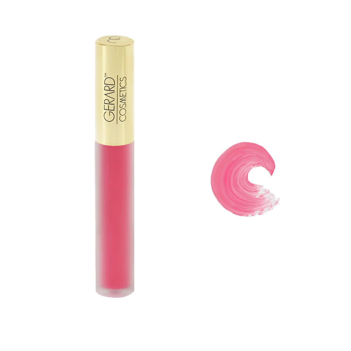 Gerard Cosmetics HydraMatte Liquid Lipstick Honeymoon, Pink Lipstick with Matte Finish, Long Lasting and Non Drying, Super Pigmented Fully Opaque Lip