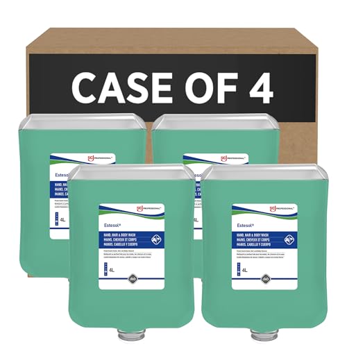 ESTESOL HAND, HAIR & BODY WASH 4 LITER, 4 PACK