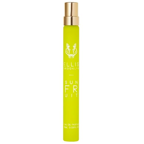 Ellis Brooklyn Sun Fruit Eau de Parfum, Travel Spray, Fruity Floral Perfume for Women with Fig, Jasmine & Vanilla, Eco-Conscious, Vegan, Cruelty-Free
