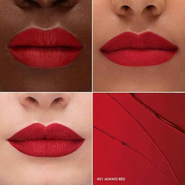 SEPHORA COLLECTION Cream Lip Stain Liquid Lipstick -01 Always Red - 0.16 fl oz. / 5 mL