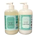 Seoul Naturals Aloe Vera with Tea Tree Shampoo and Conditioner Set, 100% Natural, k beauty, 16 fl oz each