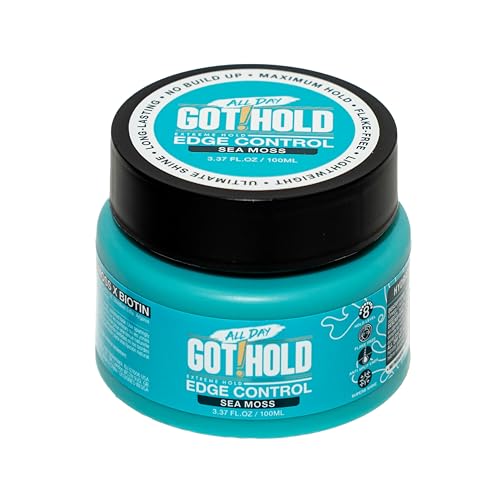 ALL DAY GOT HOLD Extreme hold Sea moss Edge Control 3.37 fl.oz/100ml