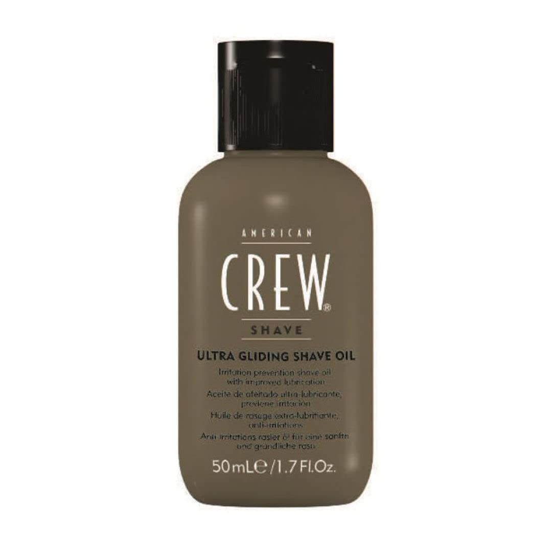 American Crew Ultra Gliding Shave Oil, Shaving Skincare, Stocking Stuffer for Men, 1.7 Fl Oz