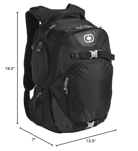 OGIO Squadron Pack Black 17" Laptop/MacBook Pro Black Backpack