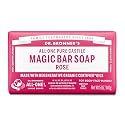 Dr. Bronner's Pure-Castile Bar Soap Made with Organic Oils for Face, Body and Hair, Gentle and Moisturizing, Biodegradable, Vegan, Cruelty-free