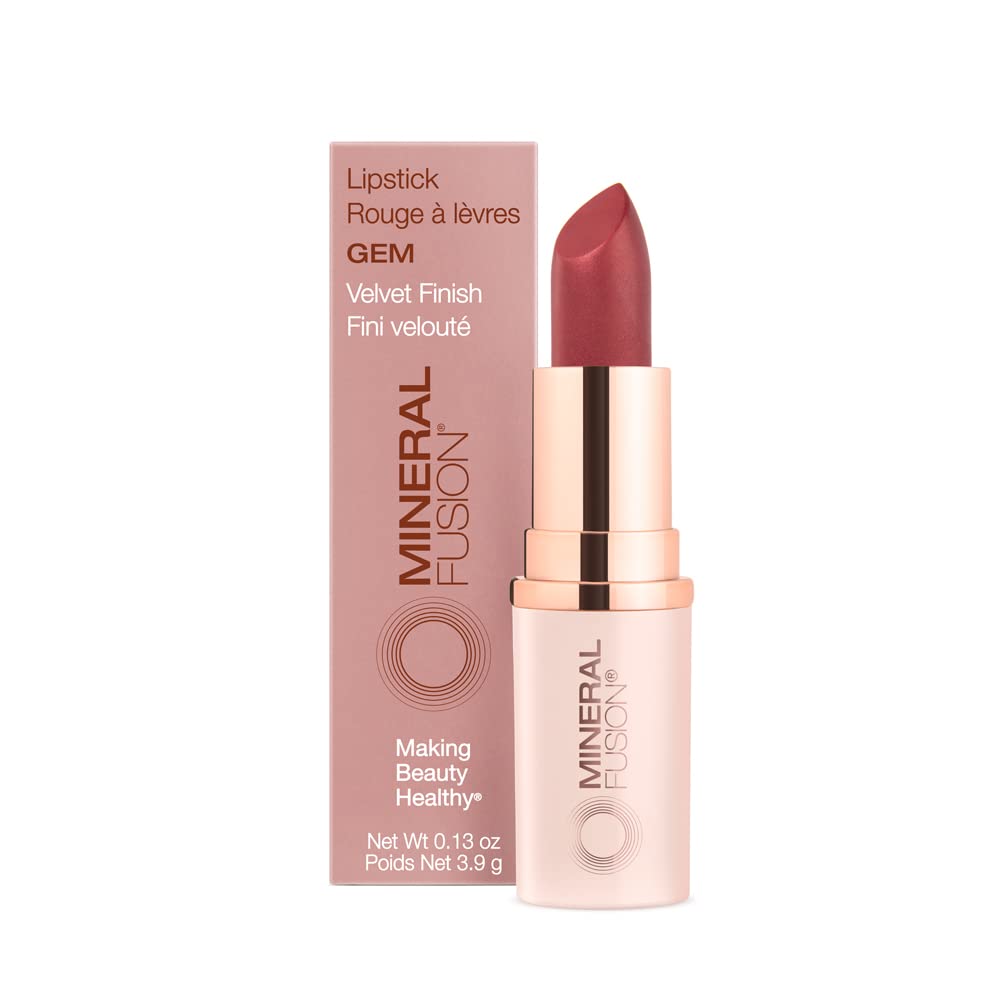 Mineral Fusion Gem Lip Stick, 0.137 oz (Package May Vary)
