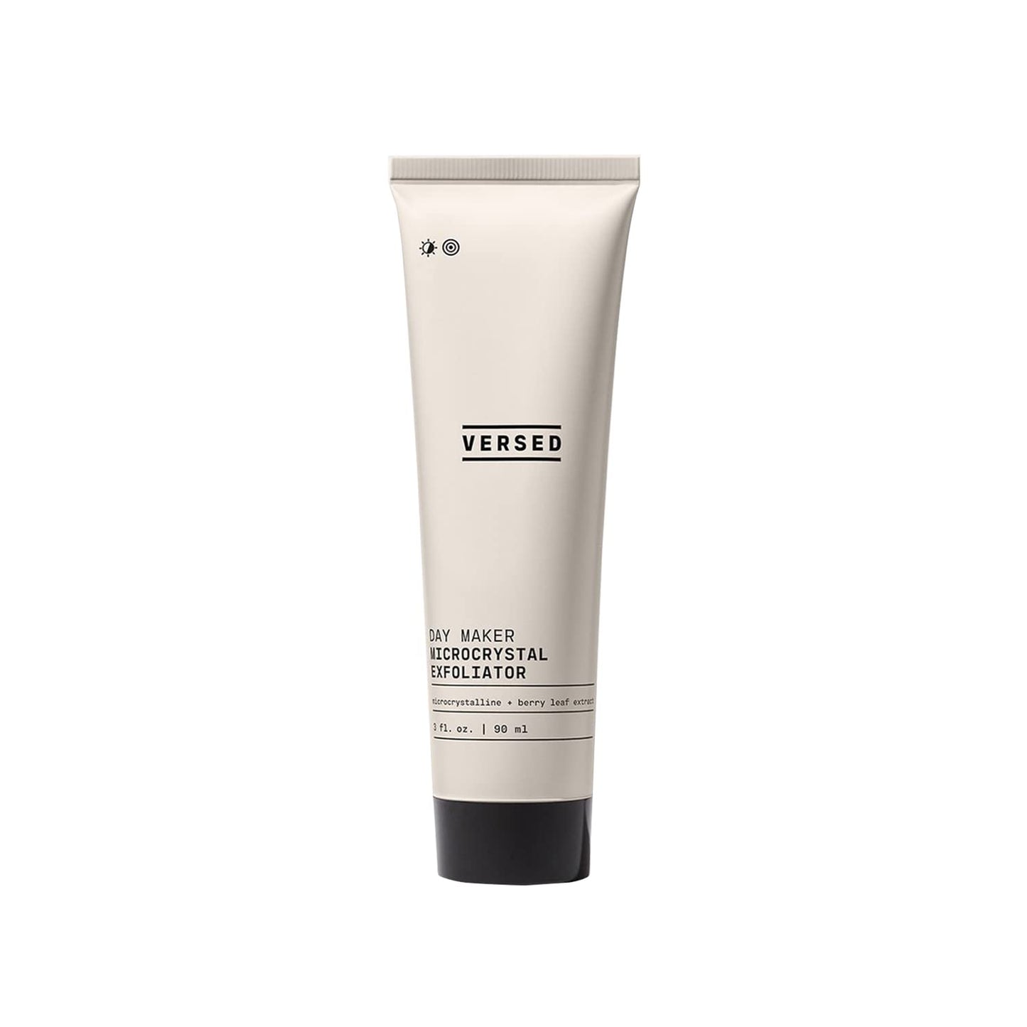 Versed Day Maker Microcrystal Exfoliating Cleanser - Creamy Facial Wash Helps Clear Dead Skin Cells Microcrystalline, Biodegradable Alternative