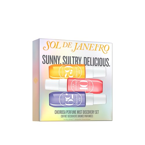 Sol de Janeiro Cheirosa Perfume Mist Discovery Set | Includes Cheirosa 62, 40, and 59 | 3 x 1 fl oz. Beauty Minis Beauty and Personal Care Sol de Janeiro Default Title