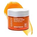 Andalou Naturals Pumpkin Honey Glycolic Mask (NEW FORMULA) - Exfoliating Face Mask with Glycolic Acid, Vitamin C for a Radiant Glow - Gentle Exfoliant