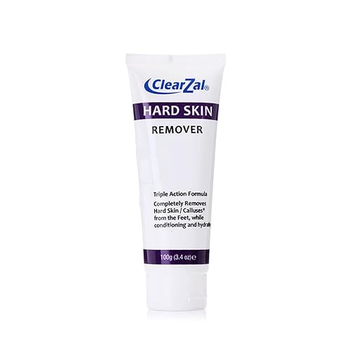 Clearzal Foot Cream For Hard Skin, Helps Calluses and Corn Removal While Leaving Soft Smooth Skin, Hydrating and Conditioning Triple Action Formula