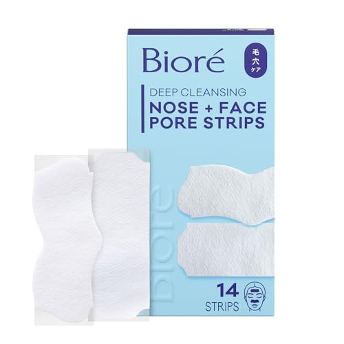 Biore Blackhead Remover Pore Strips, Deep Cleansing, Nose & Face, 14 ct Beauty and Personal Care Bioré Default Title