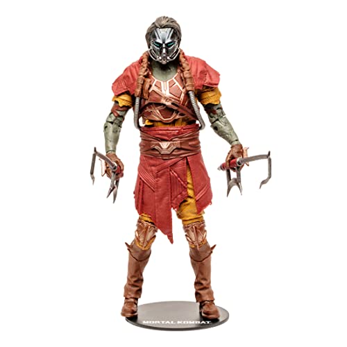 McFarlane Toys - Mortal Kombat 7IN Figures WV10 - KABAL (Rapid RED)