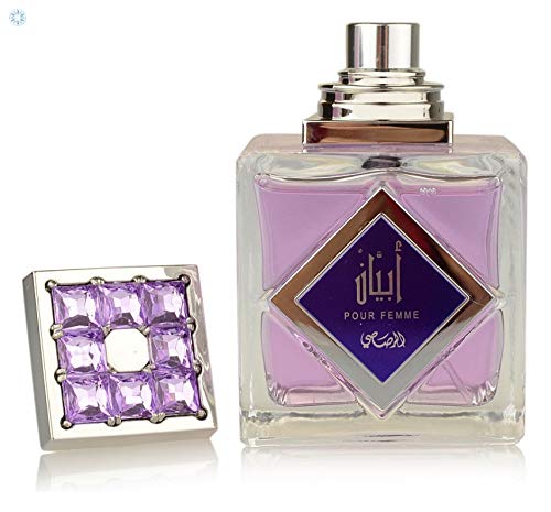 RASASI Abyan for Women EDP - Eau De Parfum 95 ML (3.2 oz) I Irresistible Pour Femme Spray I Lingering Sensuousness of Amber, Wood and Vanilla I