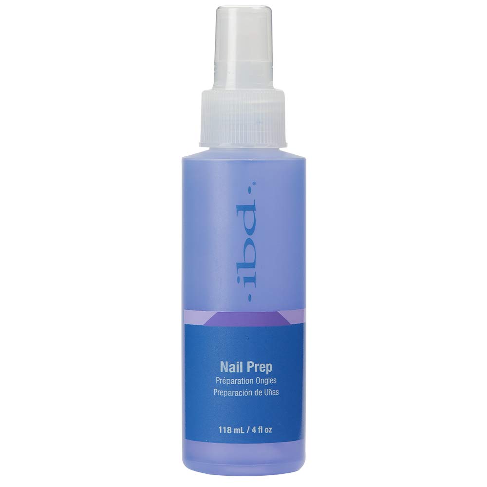 IBD Nail Prep Dehydate Spray - Nail Dehydrator & Cleanser for Acrylic, Gel & Dip Powder, Improves Bond Speed & Adhesion - 4 oz