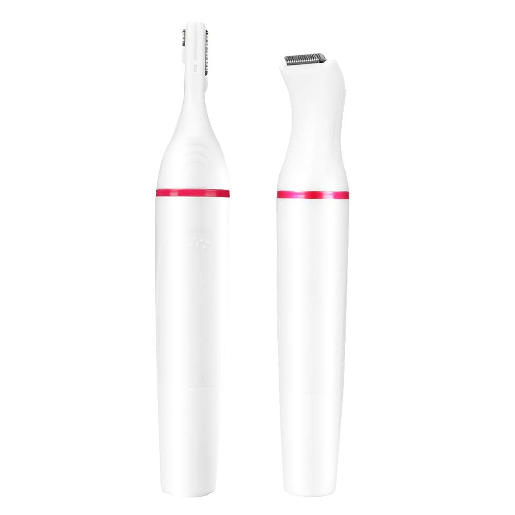 ZJchao 4-in-1 Women Hair Trimmer, Dry&Wet Body Shaver Groomer Nose Eyebrow Bikini Shaver with 4 Replaceable Detachable Cutter Head and Washable Beauty and Personal Care ZJchao