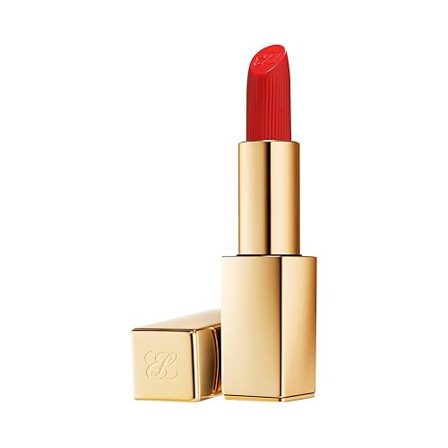 Estée Lauder Pure Color Long-Lasting Matte Lipstick for Women with Matte Finish | Plumping & Nourishing, 0.12 Ounce, 699 Thrill Me