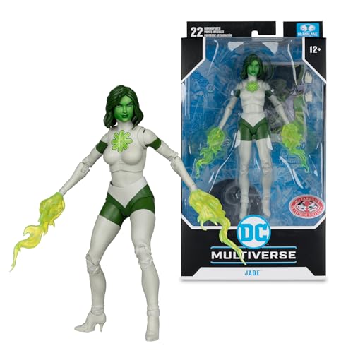 McFarlane Toys DC Multiverse Green Lantern Corps 7 Inch Action Figure Exclusive - Jade Red Platinum