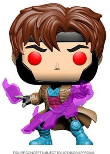 Funko Pop! Marvel: X-Men Classic - Gambit with Cards Vinyl Bobblehead