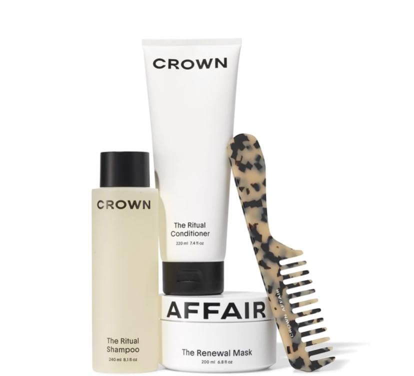 Crown Affair The In-Shower Set - complete in-shower ritual for cleansed, nourished and hydrated hair