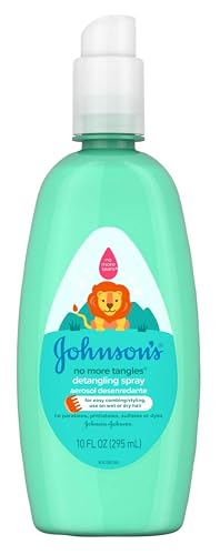 Johnsons Baby Detangling Spray 10 Ounce Pump (295ml) (6 Pack)