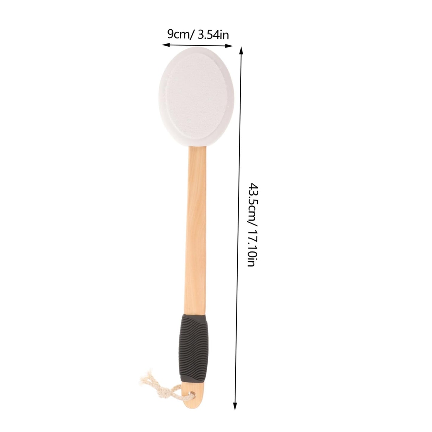 PartyKindom Long Handle Back Scrubber for Shower Ergonomic with Non Slip Grip Durable Exfoliating Bath Brush for Easy Cleaning and Back Massage Men Beauty and Personal Care PartyKindom