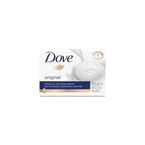 Dove White Beauty Bar with Deep Moisture 2.6 oz (Pack of 3)