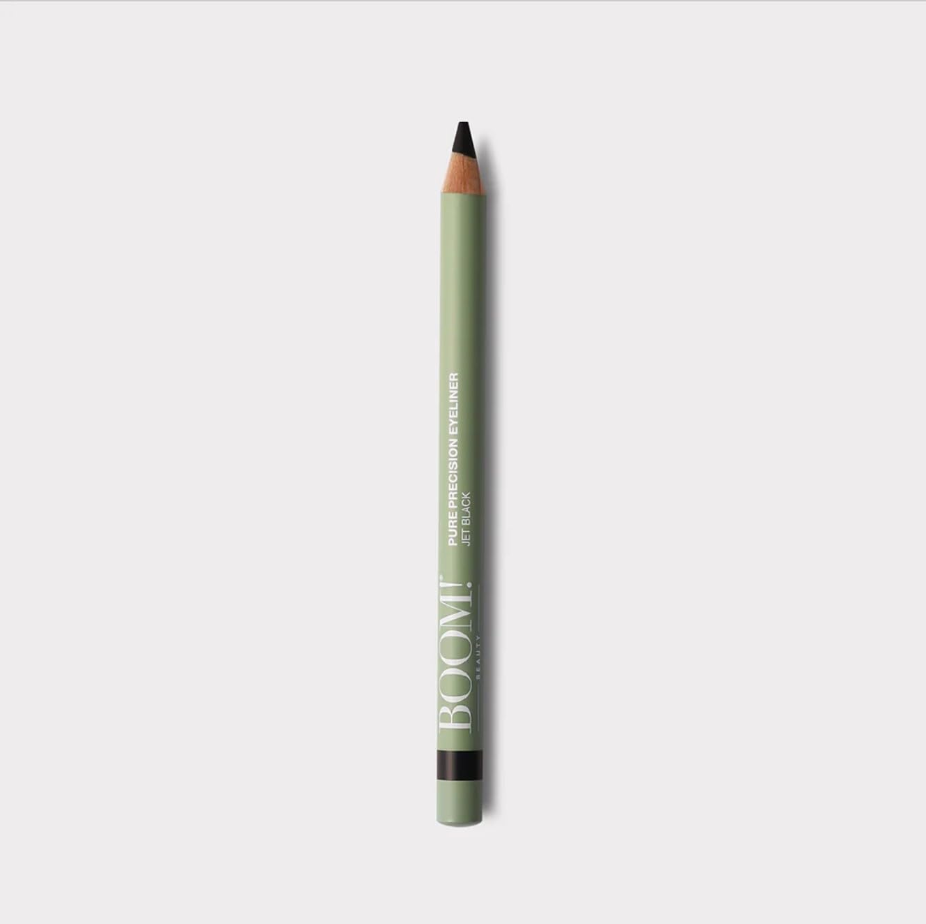 BOOM! Beauty Pure Precision Eyeliner: All-Natural, Skin-Loving, All-Day Wear. Waterproof, Smudge-proof, Smooth Glide Pencil. Richly Pigmented Vegan…