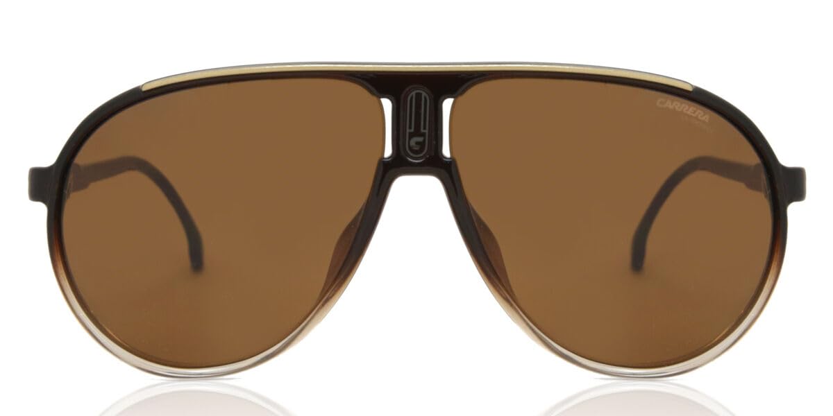 Carrera Brown Pilot Unisex Sunglasses CHAMPION65/N 00MY/70 62