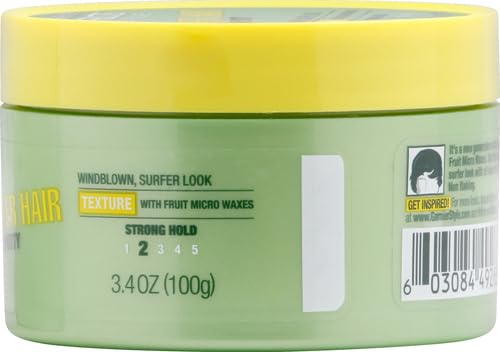 Garnier Fructis Style Surfer Hair Power Putty, 3.4 Oz, 1 Count (Packaging May Vary)