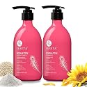 Luseta Keratin Shampoo and Conditioner for Color Treated Damaged & Dry Hair, Keratin Hair Treatment for Smoothing, Nourishing & Strengthening, Color