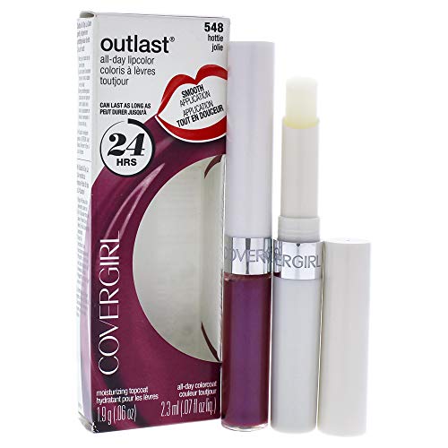 COVERGIRL Outlast All-Day Moisturizing Lip Color Hottie 548, .13 oz (packaging may vary)
