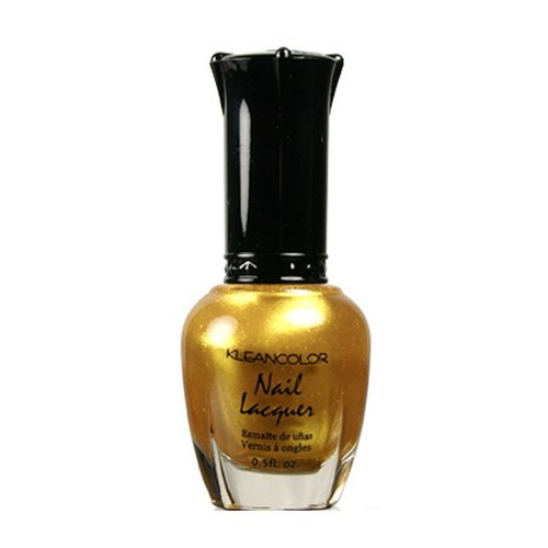 Kleancolor Nail Lacquer 162 Metallic Yellow Beauty & Personal Care Kleancolor