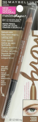 Maybelline New York Eye Studio Master Shape Brow Pencil, Auburn, 0.02 Fluid Ounce