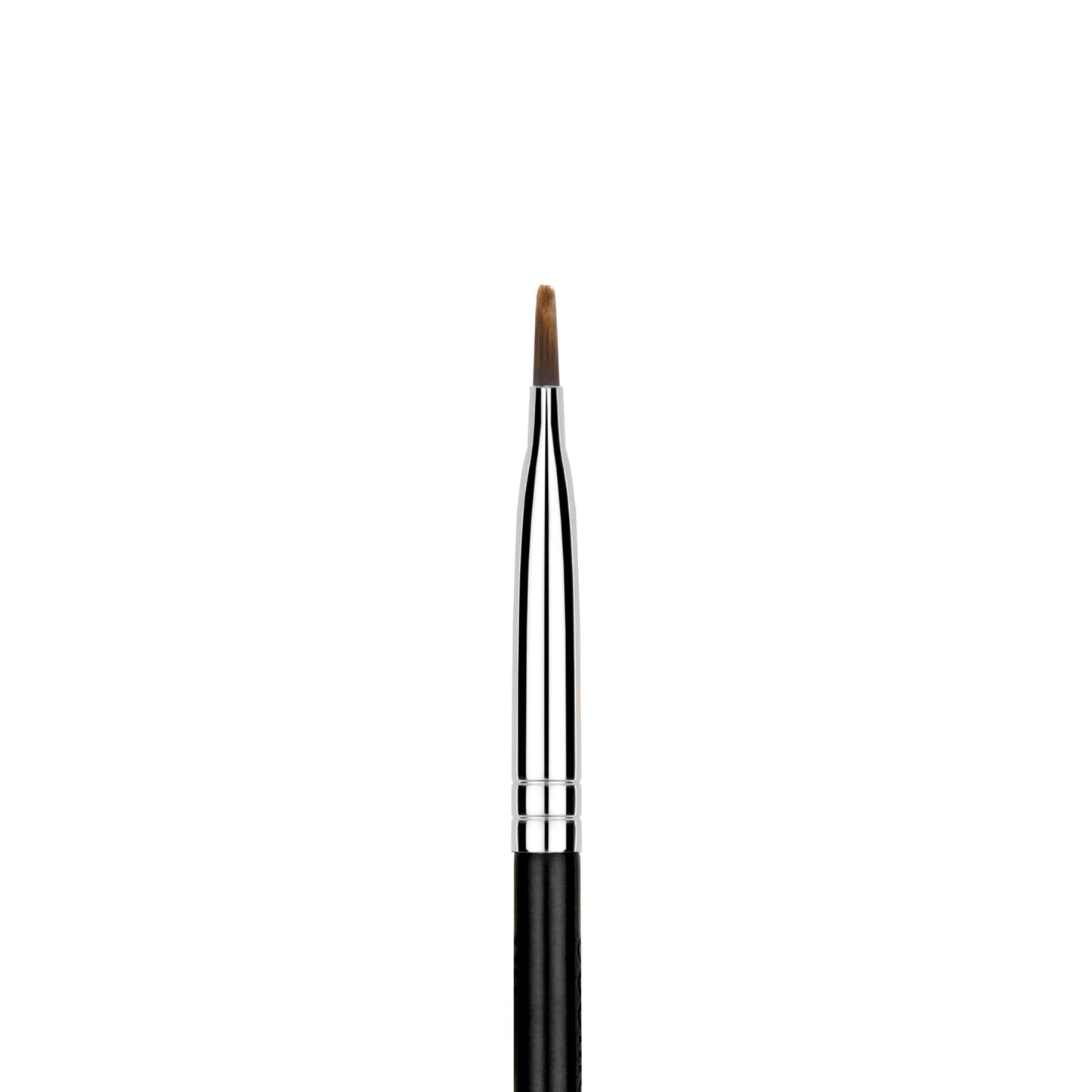 Bdellium Tools Professional Makeup Brush - Maestro Series 763 Angled Brow - With Soft Synthetic Fibers, For Defining Eyebrows (Black, 1pc)