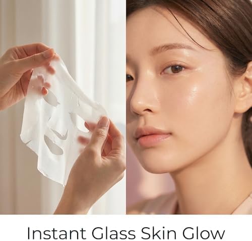 Collagen Hydrating Sheet Masks for Face Korean Anti Aging Mask Sheet for Dry Skin & Sensitive Skin, EVE Vegan, Not Tested on Animals, No Parabens, No Beauty and Personal Care #OOTD