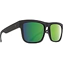 SPY Square Discord Matte Blk-HD Brnz Polar w/Green Spectra Mirror, Multi, One Size