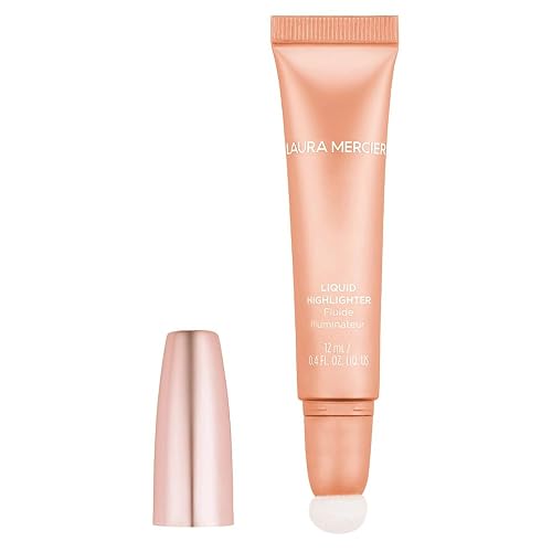 Laura Mercier RoseGlow Liquid Highlighter, Rosy Highlighting Liquid, Radiant, Luminous & Soft Focus Finish, Unique Pearl Blend For All Skin Tones