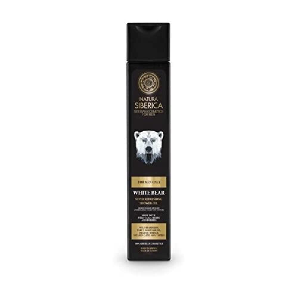 Natura Siberica For Men Only White Bear Shower Gel 250Ml