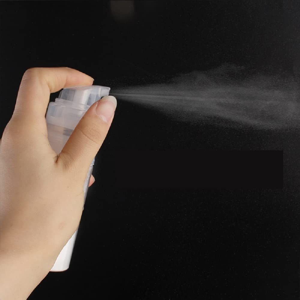 HSOMiD DRY Powder Spray Bottle, Empty Powder Travel Cosmetics Blower, Refillable Hair Fiber Applicator for Hair Salon, Home, Beauty Multi-Purpose110ml
