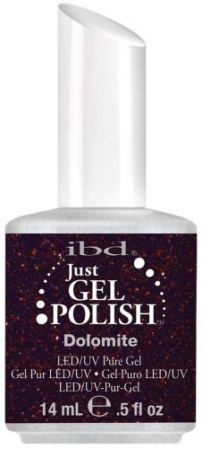 IBD Just Gel DOLOMITE Soak Off Brown Nail Polish UV Manicure .5 oz Salon LED by IBD Beauty & Personal Care IBD
