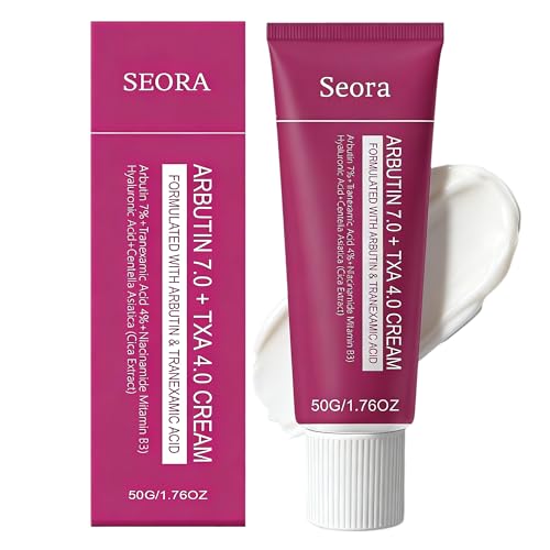 Korean Brightening Skincare Arbutin Cream, Moisturizer Hydrates, Evens Tone for Face Body and All Skin Types (1PCS)
